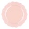 Pearl Pink Round Lotus Plastic Appetizer/Salad Plates - 7.5" (120 Plates)
